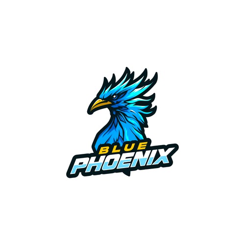 Logo design (Blue Phoenix)