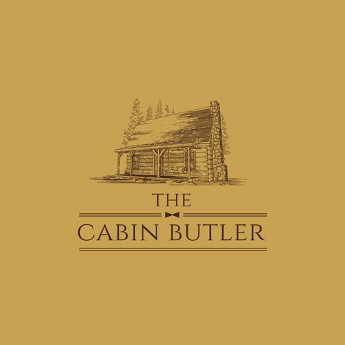 Cabins vintage logo