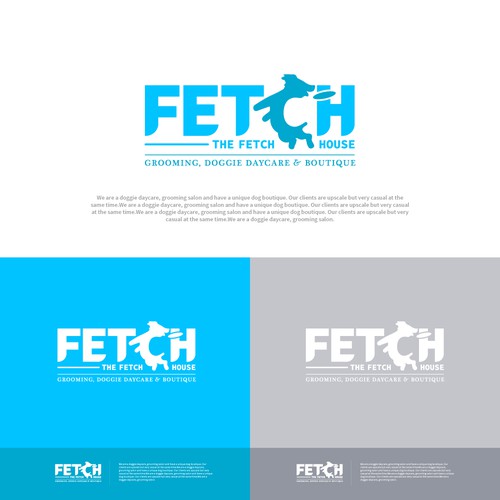 FETCH - Grooming Service Logo