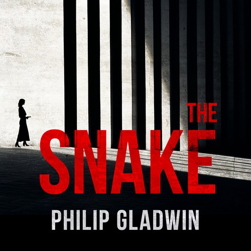 Book cover design : The Snake 