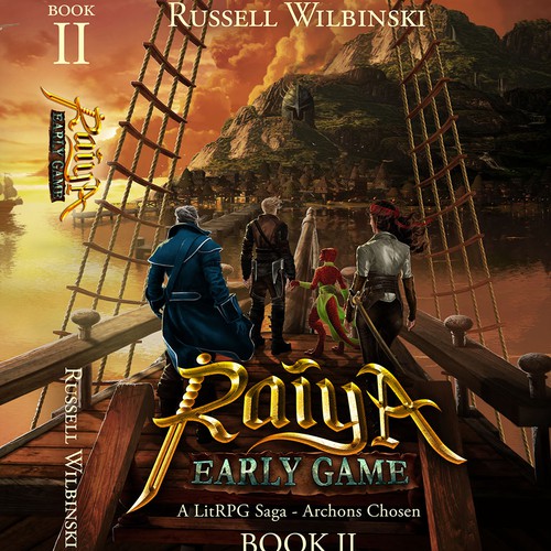 Cover Illustration and Design for Raiya Book 2