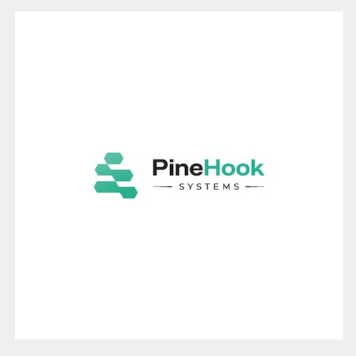 PineHook Logo Design