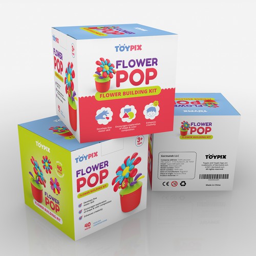 Flower Pop Packaging