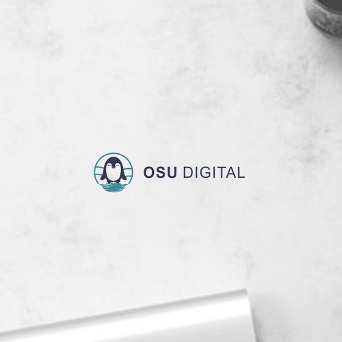 Create a modern logo for a startup digital agency