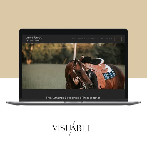 Squarespace Website Design for a Photographer