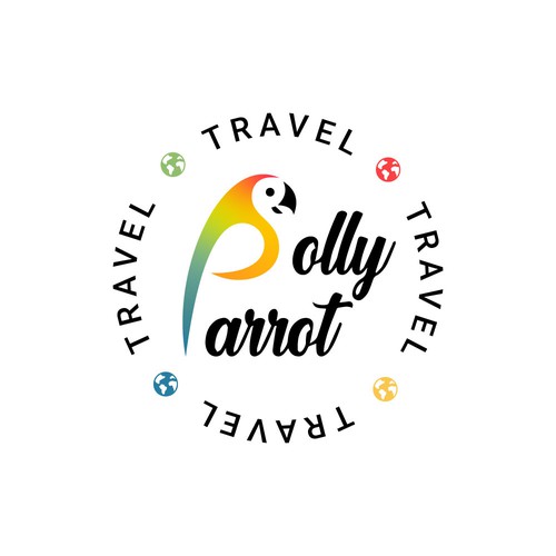 Parrot logo concept