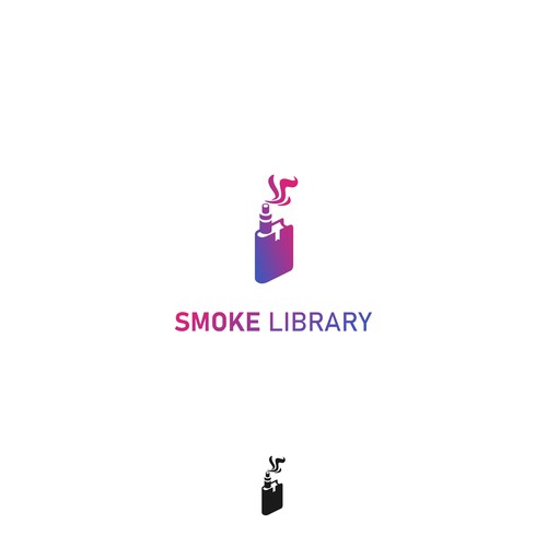 Smoke Library Vape Logo