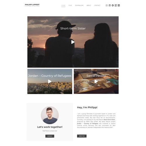 P. Lippert Filmmaker - WordPress