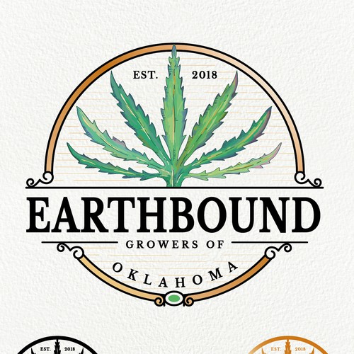 Logo design for marijuana growing business