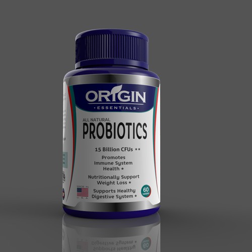 probiotic label