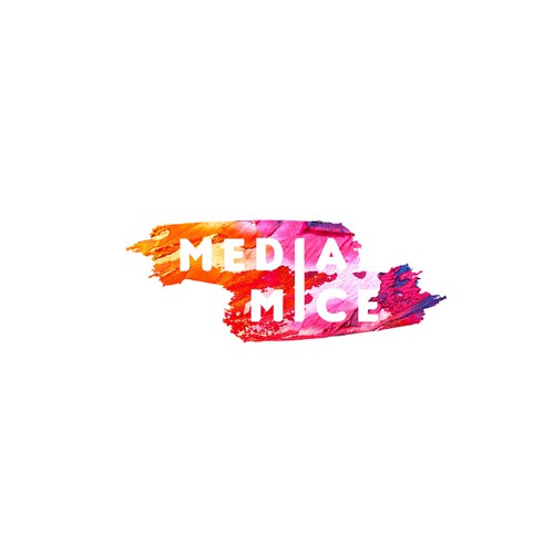 Logo for a media company
