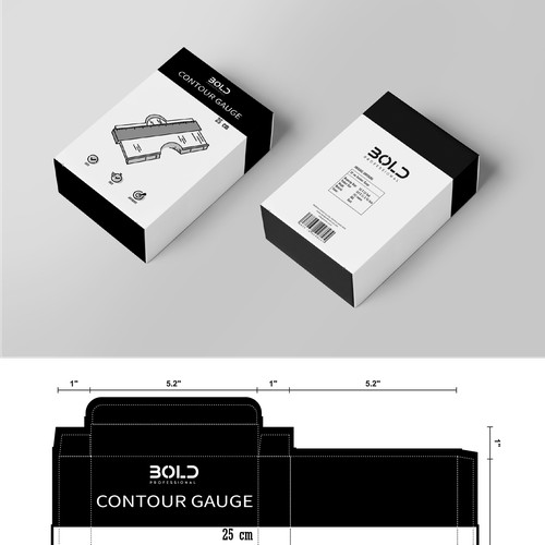 Packaging for Contour Gauge