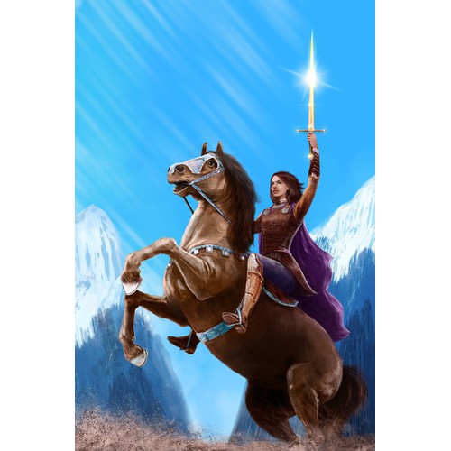 Illustration of a pivotal moment in a novel