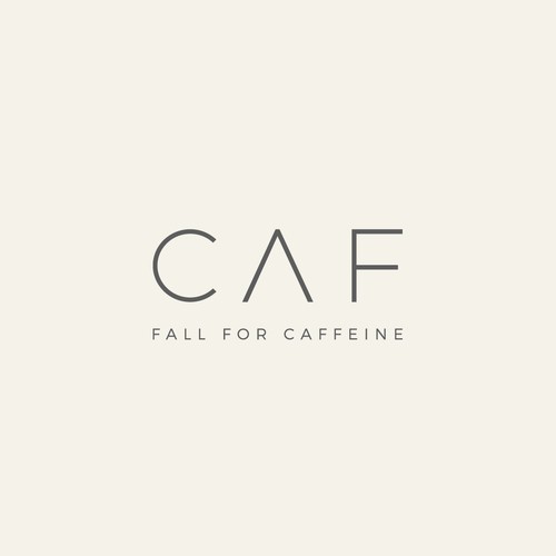 A logo for a unique, new concept cafe