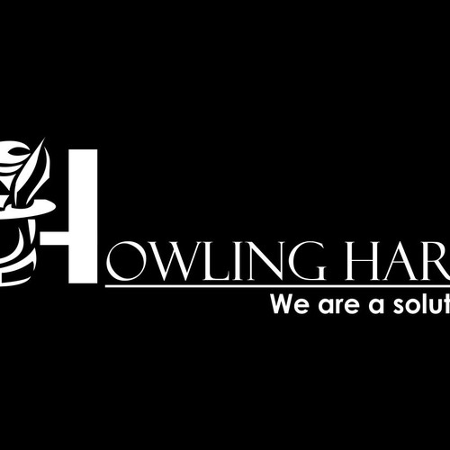 Create an engaging logo of a crazed/evil hare for Howling Hare web solutions.