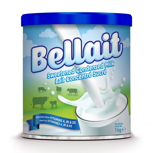 Design for Sweetened Condensed Milk