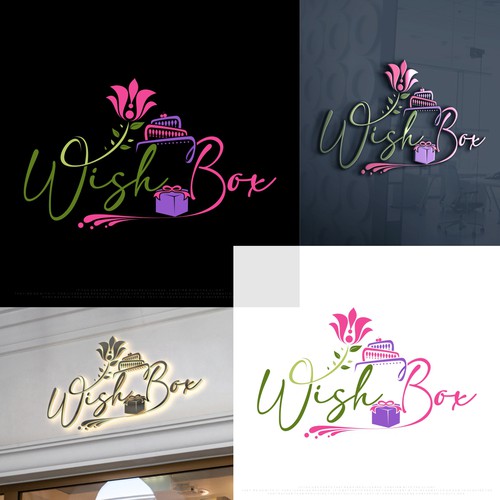 Logo for cake, sweet & giftshop