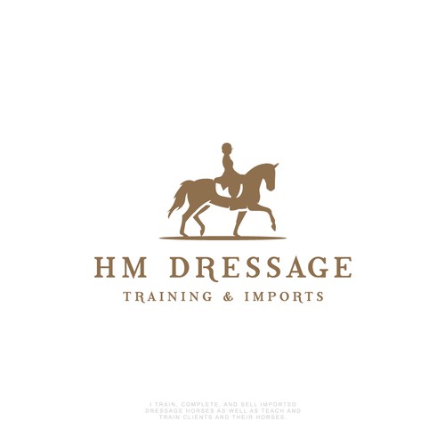 Horse logo for Dressage Rider