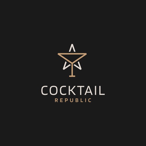 Cocktail Republik Logo Design