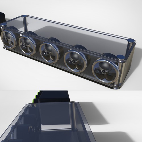 Hydroponic case concept