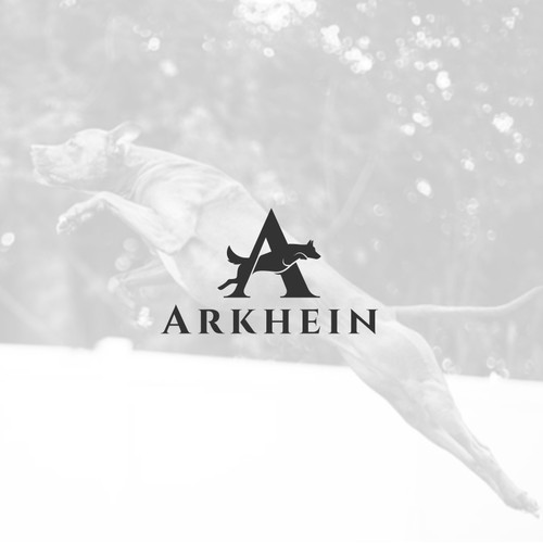 A minimalist and elegant logo for Arkhein K9