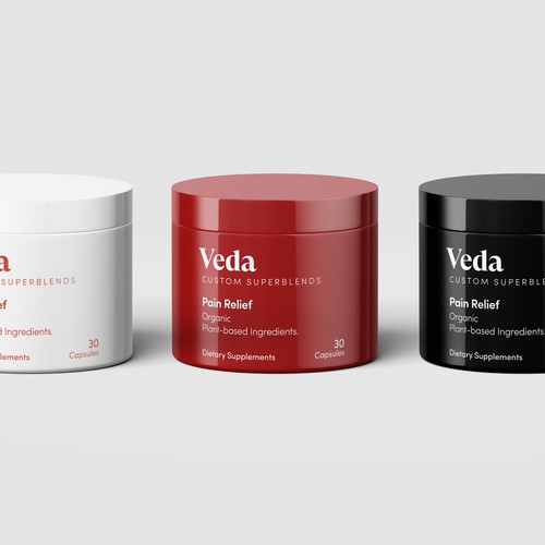 CBD Supplements Packaging Design