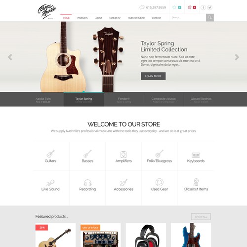 Ecommerce Corner Music