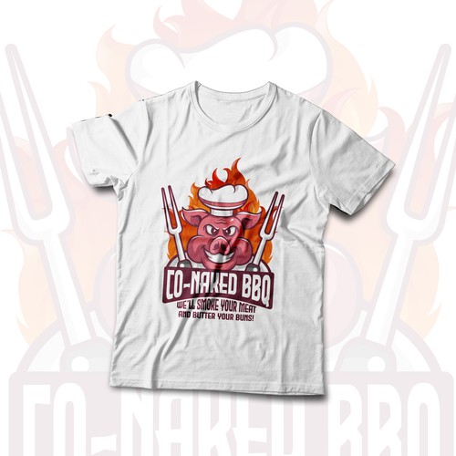 CO-NAKED BBQ T-SHIRT CONCEPT