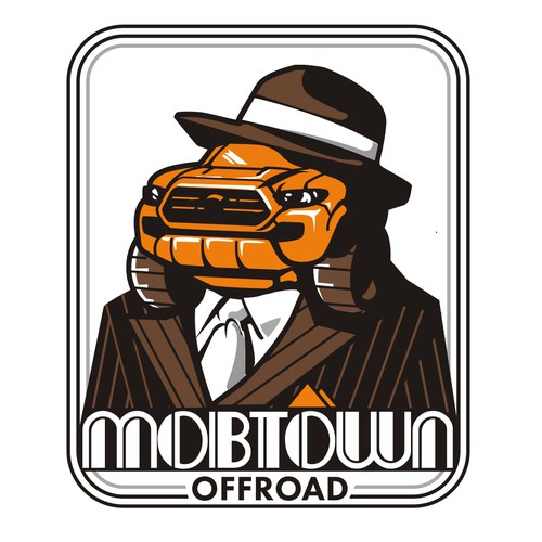 Mobster illustration for Mobtown Offroad