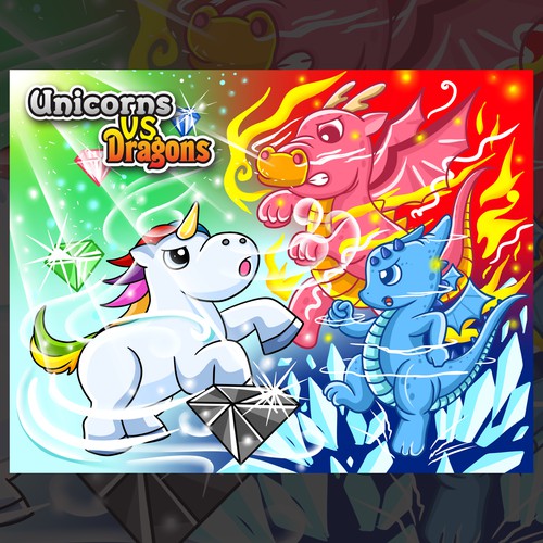 unicorns vs dragons