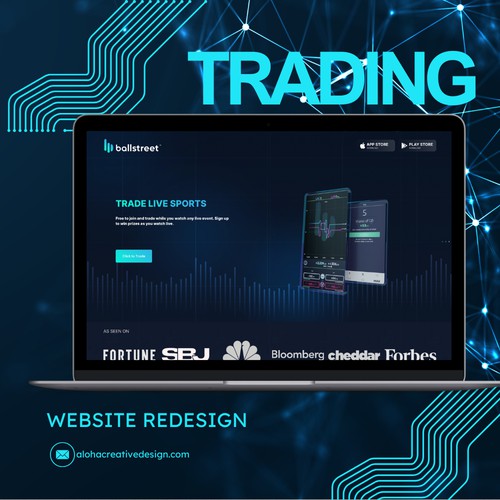 Ballstreet Trading | Website Build