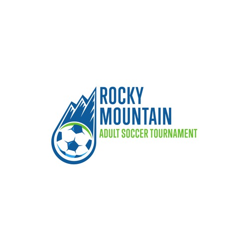 Logo concept for soccer tournament