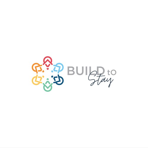 build to stay logo