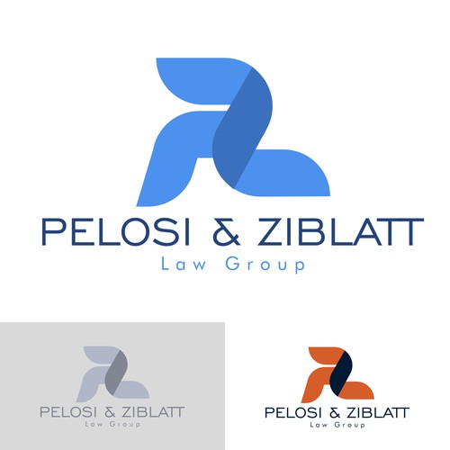 PELOZI & ZIBLATT LOGO DESIGN