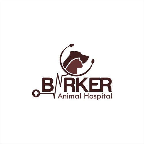 Create a custom logo for a new small animal veterinary hospital located in Chesapeake Virginia.