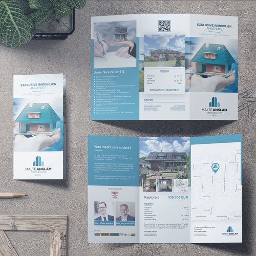 I'm create clean and professional Brochures design