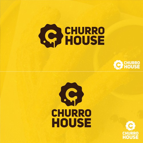 Clean and fun logo for Churro House