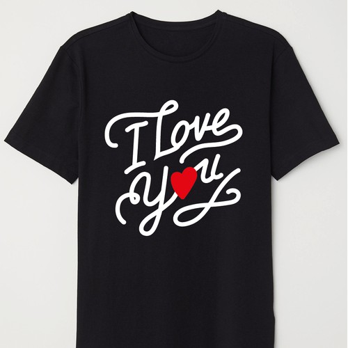 T-shirt "I LOVE YOU"