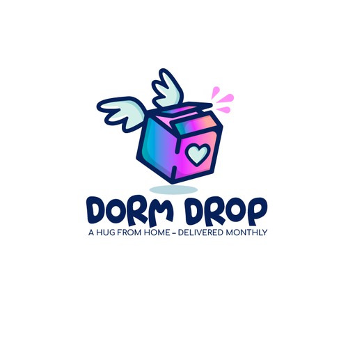 Dorm drop Logo design