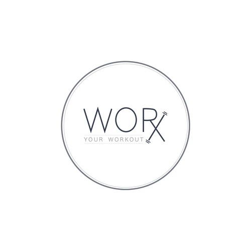 variation of fitness center logo