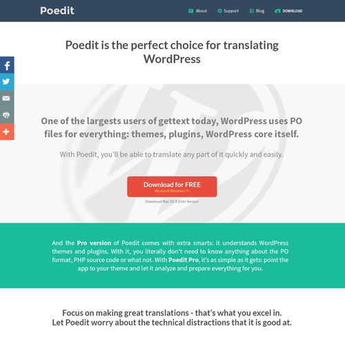 Poedit Website (re)Design
