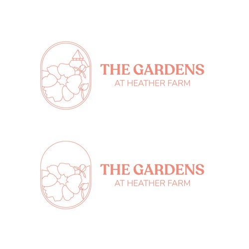 Logo for flower farm