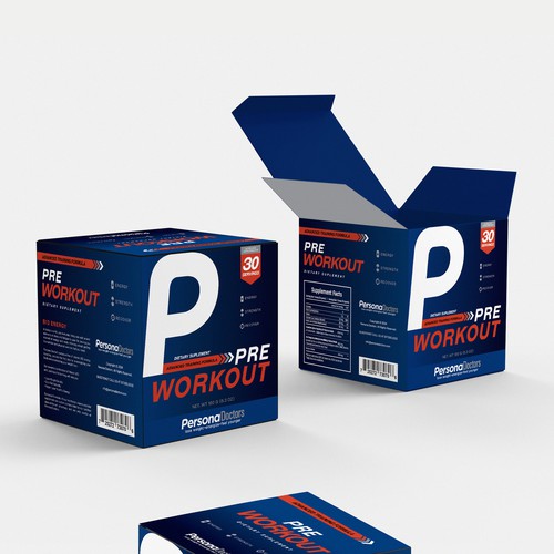 Package design Personal Doctor Pre-Workout