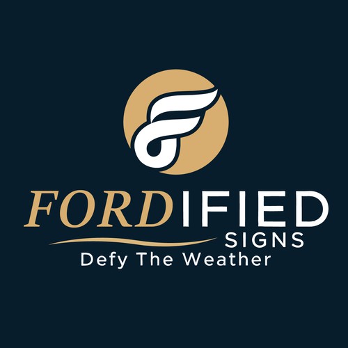 Signage & Outdoor Business Logo Design | Fordified Signs Branding