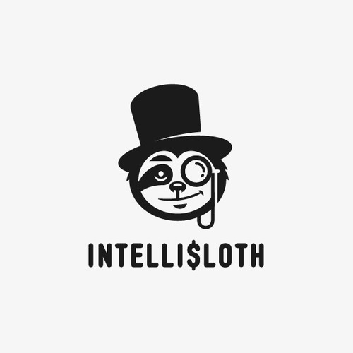 IntelliSloth logo concept