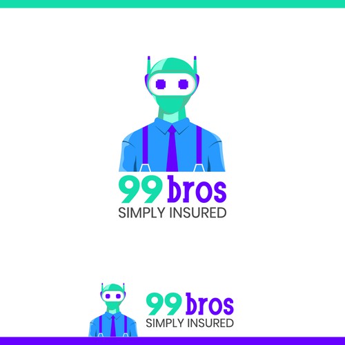Rejected design on insurance and get coverage logo contest 99bros