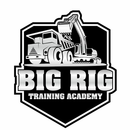 Tonka Truck style logo- for a Training academy to appeal to men and women