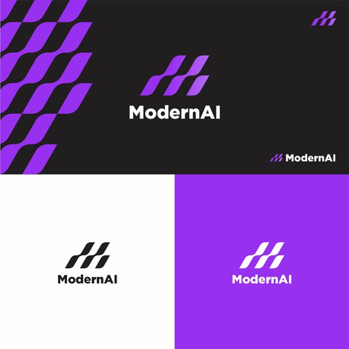 ModernAI Logo Concept