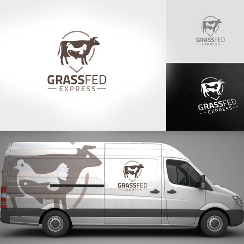 Be part of the organic food revolution – design a fresh logo for Grass Fed Express!