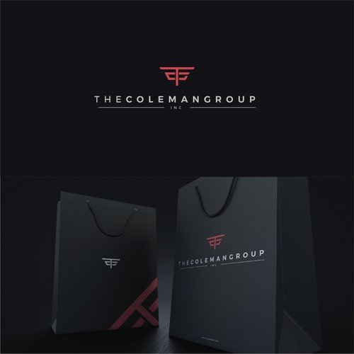 Simple and clean logo design for The Coleman  Group.